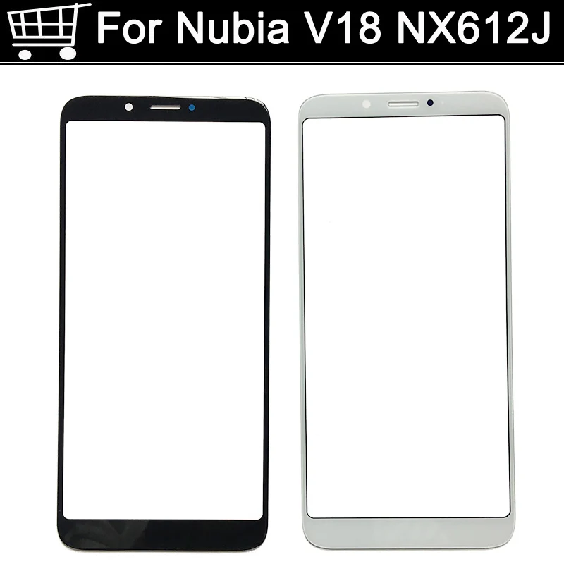 

A + качество для NUBIA V18 NX612J сенсорный экран дигитайзер сенсорный экран стеклянная панель без гибкого кабеля для Nubia V18