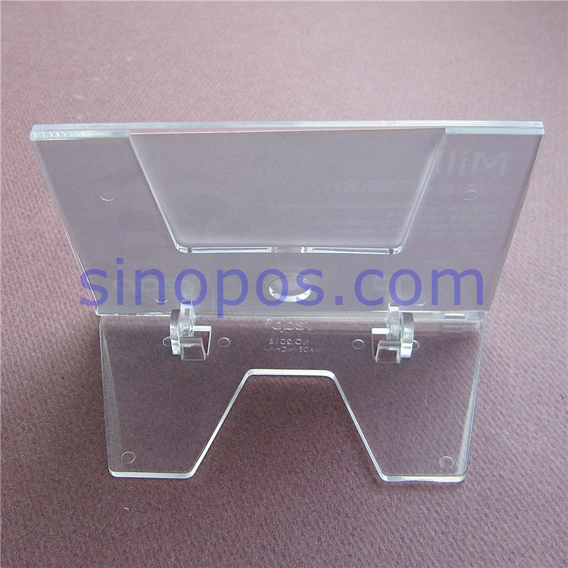 Прозрачный держатель для карт регулируемая стойка столешница с l дисплеем