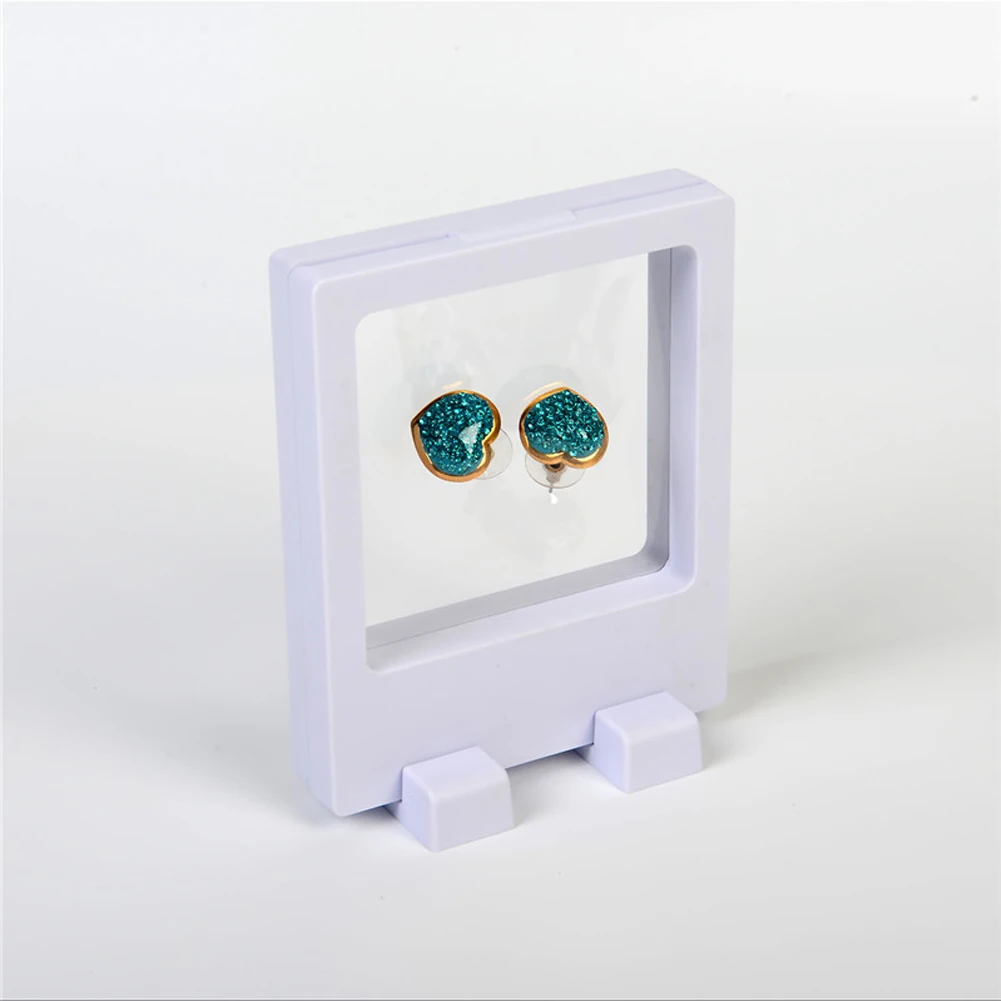 3D модный Органайзер подставка для ювелирных изделий квадратная Портативная