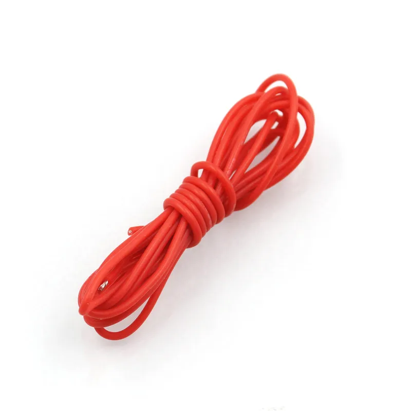 Гибкий силиконовый провод 5 м 16 4 фута 24 AWG и кабель луженая медная проволока