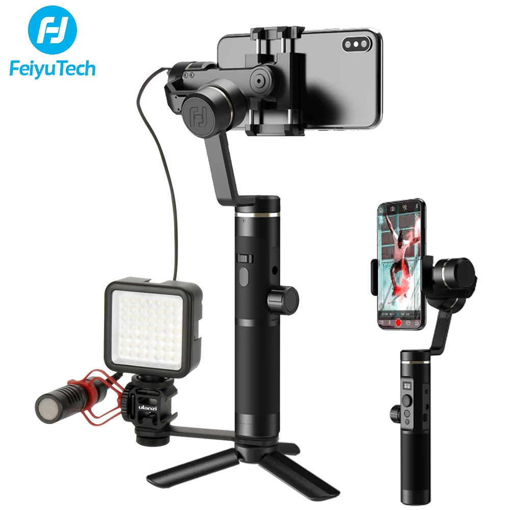 Стабилизатор для смартфона FeiyuTech SPG2 3 осевой Ручной смартфонов iPhone X 8 7 OPPO Samsung ViVO