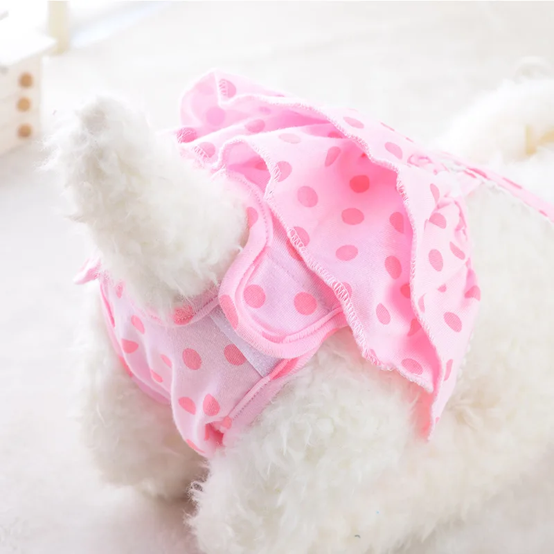 

Dog Diaper Sanitary Physiological Pants Washable Female Dog Shorts Panties Menstruation Underwear Briefs