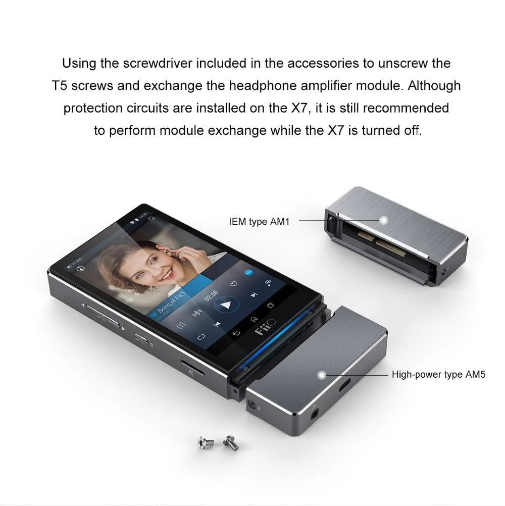 Горячее оригинальное новое поступление Fiio AM5 усилитель высокой мощности модуль