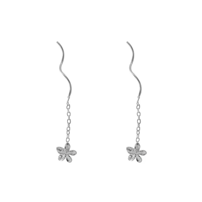 Womens Earrings Flowers 925 Sterling Silver Charm Jewelry 2018 New Fashion Modern Christmas Kids Earring Lover Gift Dropshipping | Украшения