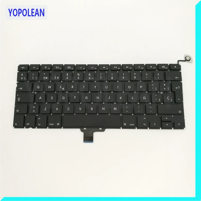 5 шт. новая A1278 Клавиатура испанская клавиатура для Macbook Pro 13 &quotЗамена 2009 2010 2011