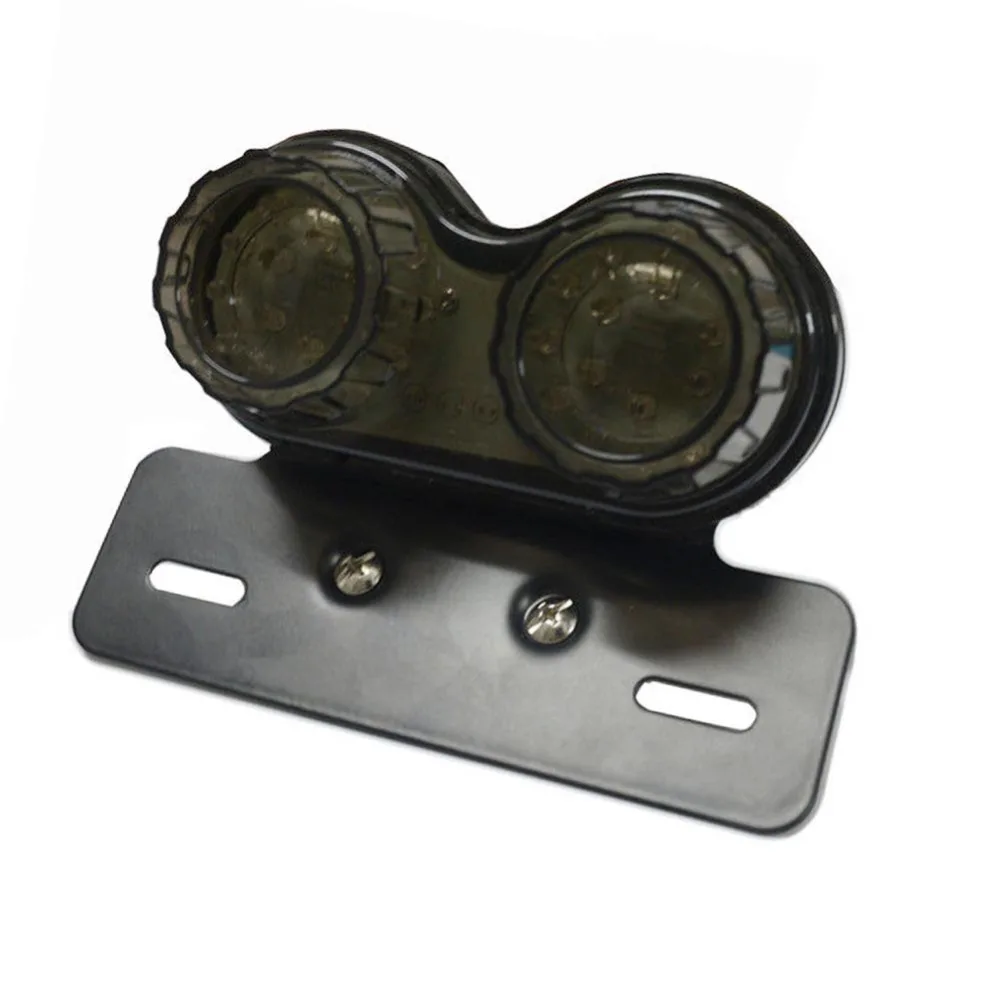 Универсальные аксессуары для мотоциклов светодиодный двойной Задний сигнал