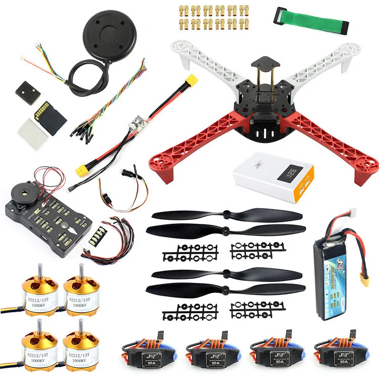 Combo I JMT DIY Дрон Квадрокоптер 450 мм рама комплект 920KV CW CCW двигатель 9433 пропеллеры 30A ESC APM 2,8 Контроллер полета gps компас - Цвет: Combo I