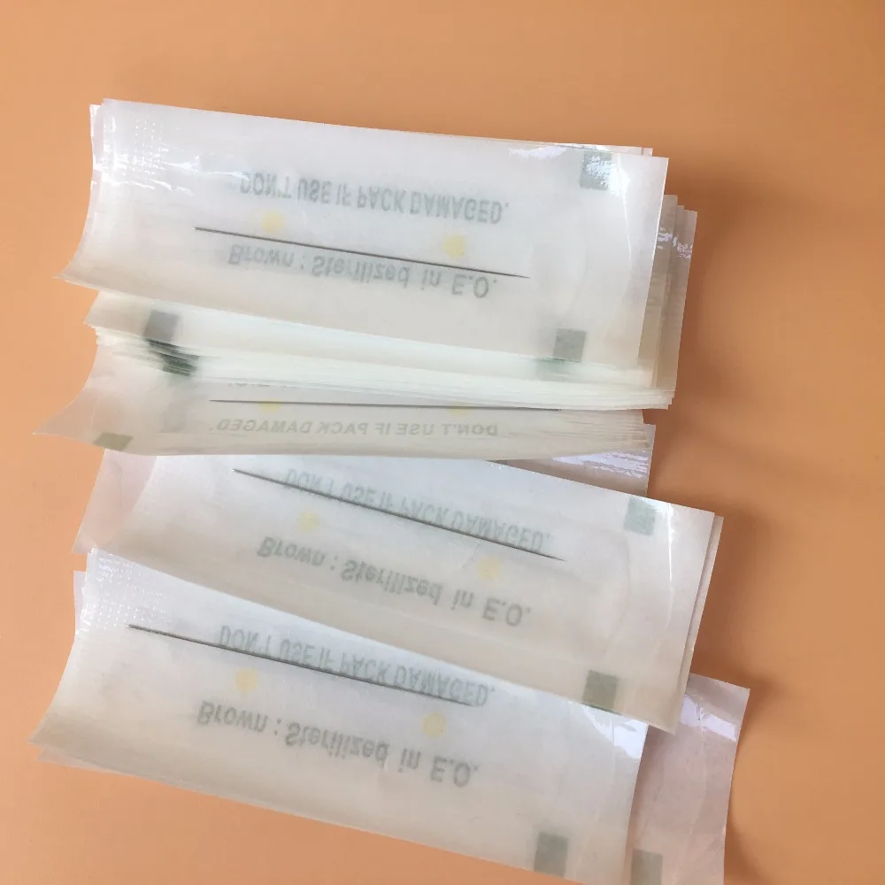 Иглы 1RL для татуажа бровей 500 х50 мм 0 35 шт.|traditional needle|needles for permanent makeuptattoo needles |