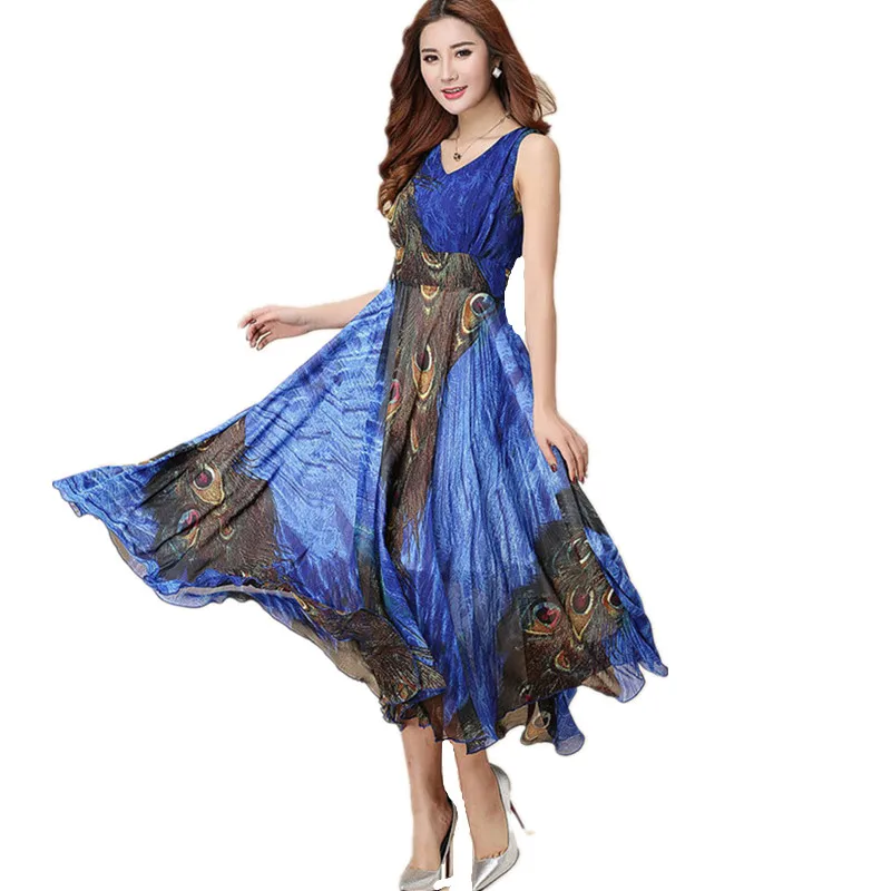 Красное богемное летнее пляжное платье с v образным вырезом для женщин 2020