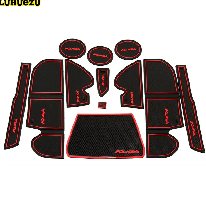 Противоскользящий коврик Luhuezu коврики для межкомнатных дверей Ford Escape Kuga