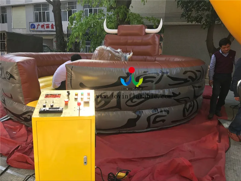 Лучшая цена Парковая игра машина для развлечений механические надувные тележки