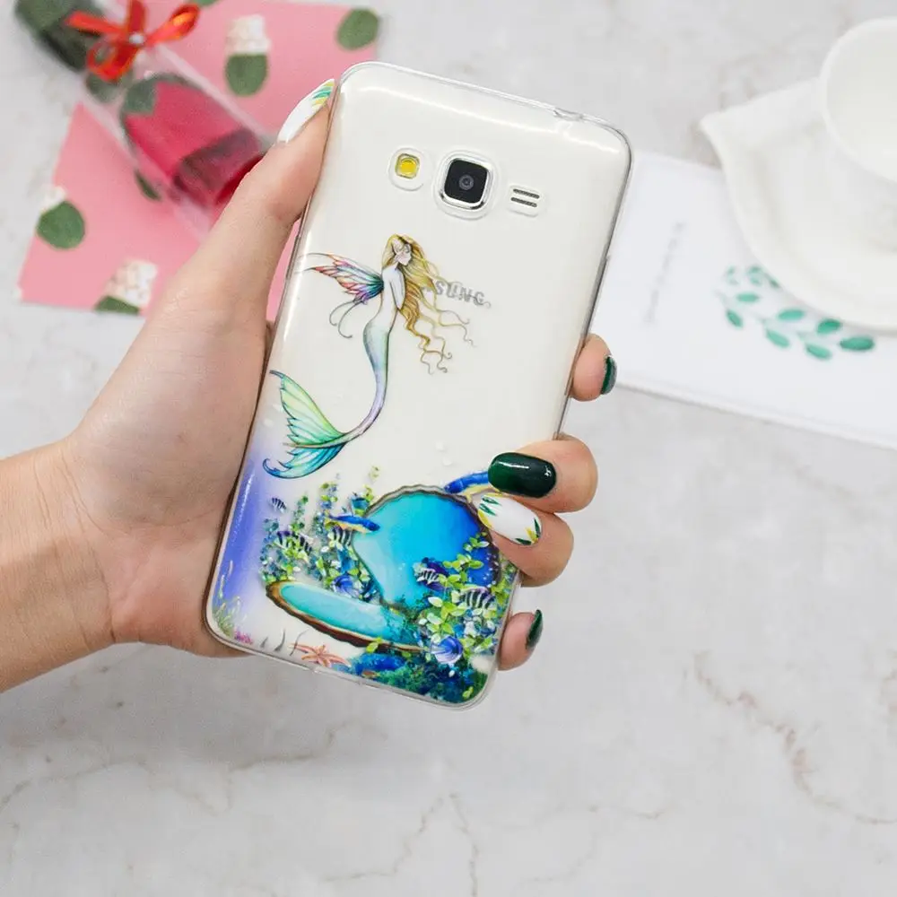 ТПУ чехол для Samsung Galaxy G531 SM-G531H SM-G531H/DS SM-G531F мягкий телефона G531H G531F G531H/DS SM-G531 Capa |