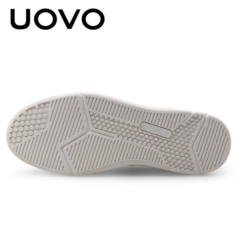 Прогулочная обувь Для мужчин 2018 UOVO нового Дизайн Slip-на носок Стиль