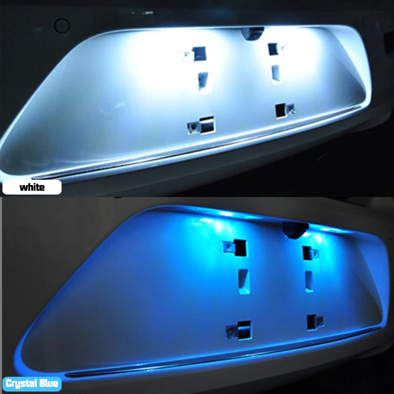 1 сверхъяркий светодиодный светильник для номерного знака без Ошибок T10 5630SMD Chevrolet