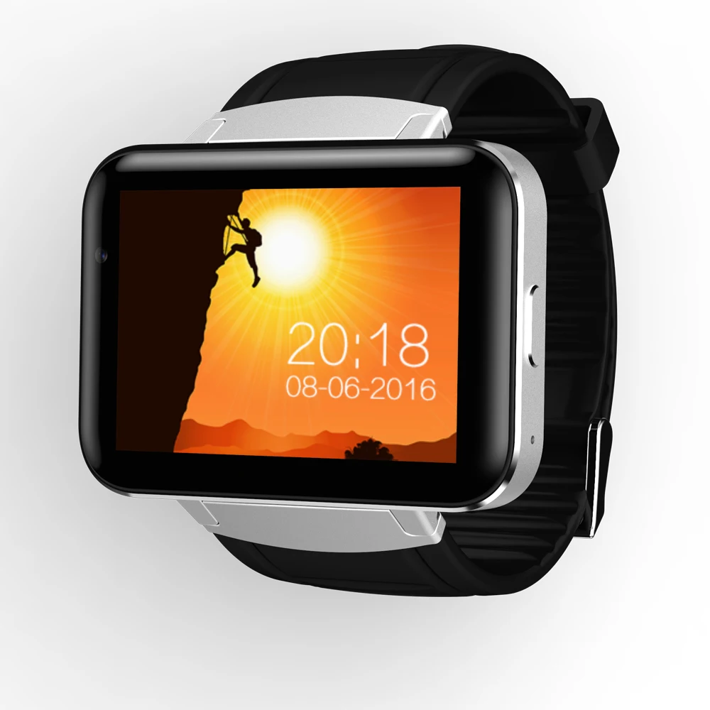 Смарт-часы Smartch DM98 с Bluetooth 2 дюймов ОС Android 3g умные часы телефон MTK6572 двухъядерный 1