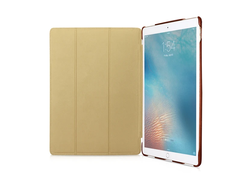 Чехол из натуральной воловьей кожи в стиле ретро для нового iPad Pro 12,9 дюйма, тонкий бизнес складной чехол-подставка для Apple iPad Pro