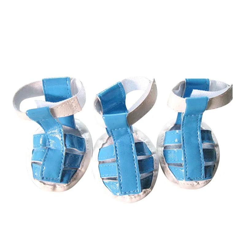 Pet Dog Shoes Summer Cute Crown PU Sandals Puppy Supplies Fashion New For Dogs Products | Дом и сад