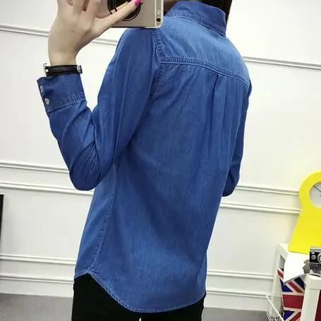 Camisa feminin 2018 autumn winter shirts women cotton flannelette long sleeve blouse Denim shirt flannel basic tops DF314 | Женская