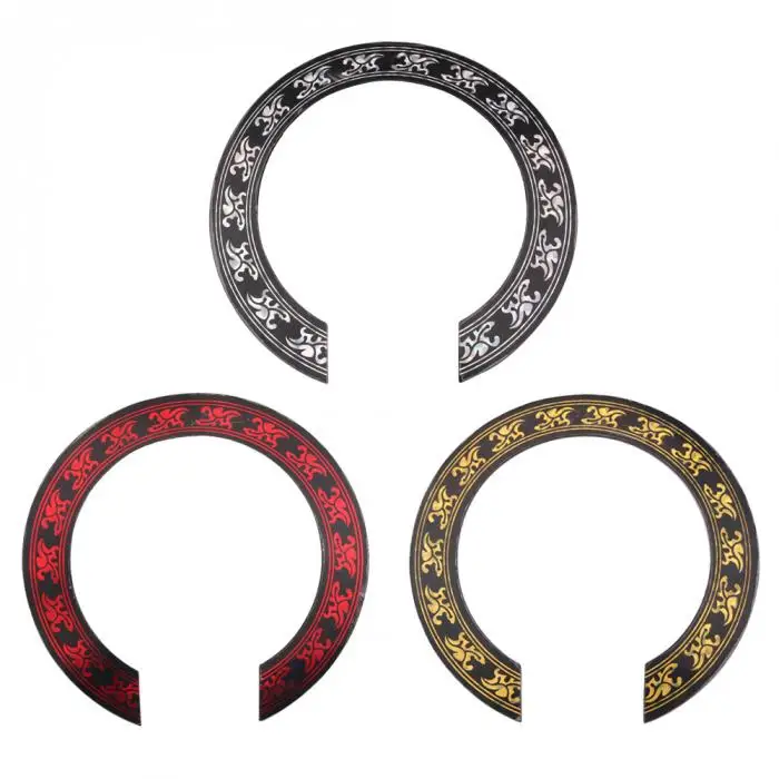 3 цвета Soundhole Наклейка Розочка Запчасти Замена украшения для акустических гитар, аксессуары XR-Hot