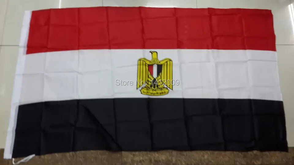 Бесплатная доставка 60*90 см флаг Египта национальный