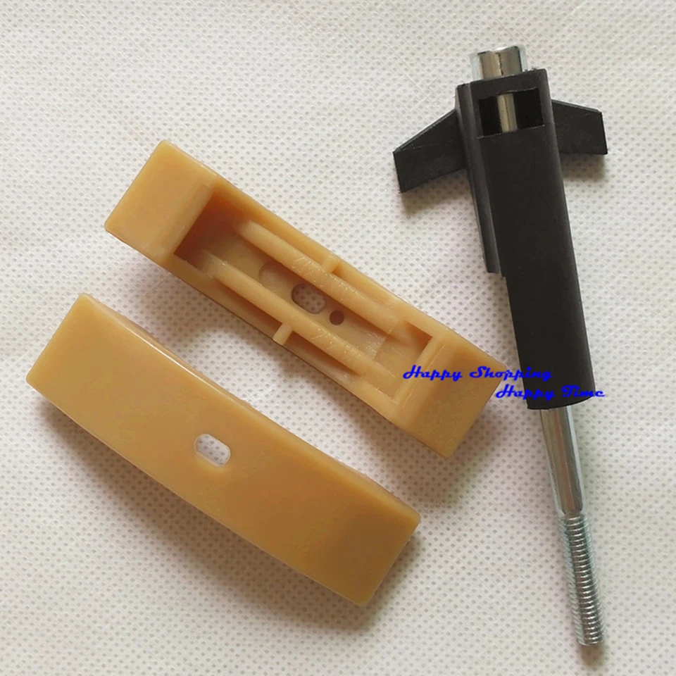 Новый 2 Шт. Распредвала Натяжитель Цепи Чистка Pad + держатель Для Audi VW Golf Passat 1.8 Т Jetta