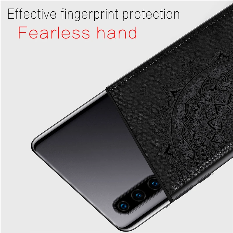 Хлопковый тканевый чехол для Xiaomi Mi 9 Магнитный силиконовый чехол-бампер телефона