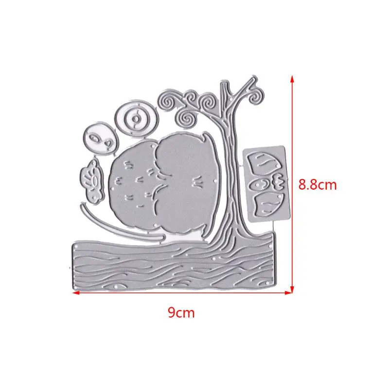 Сова металлические режущие штампы трафарет для скрапбукинга &quotсделай сам&quot