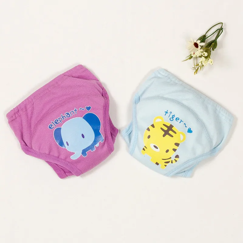 Милые детские подгузники многоразовые памперсы тканевые моющиеся для младенцев