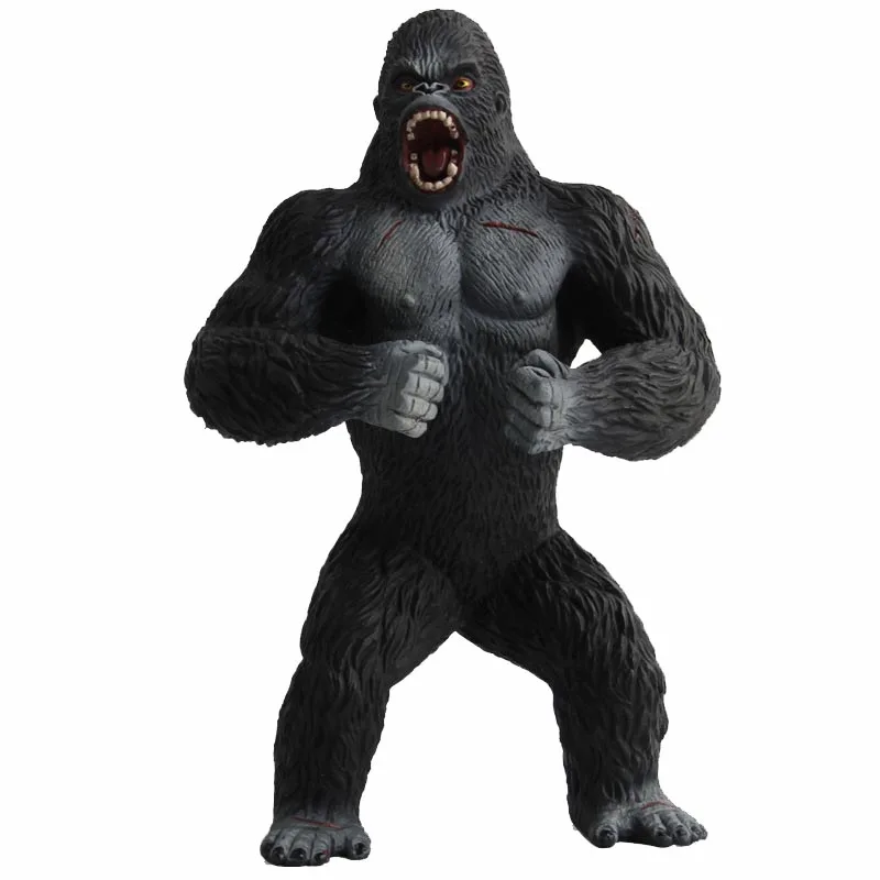 19 см Большой размер King Kong набор игрушек пластиковые игры игрушки парк мира
