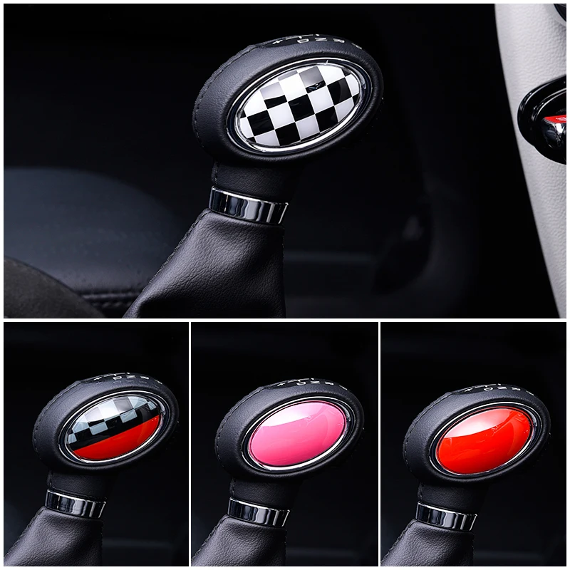Fit for MINI Cooper S ONE JCW Gear Shift Knob STrim Covers Panel Cover PC Stickers Decals For F54 F55 F56 F60 Countryman Clubman |