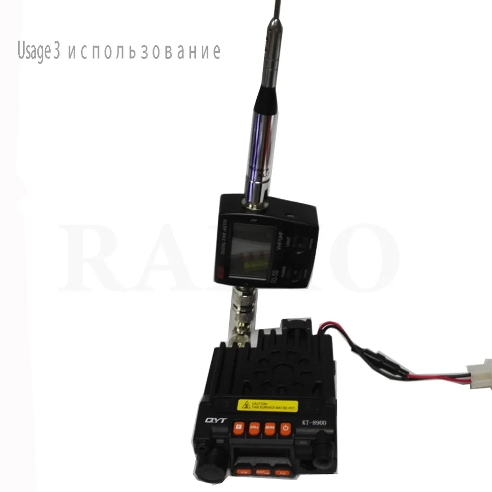 YIDATO для NISSEI RS 50 RS50 цифровой КСВ/Ватт метр измеритель мощности 125 525 МГц 120 Вт UHF/VHF M