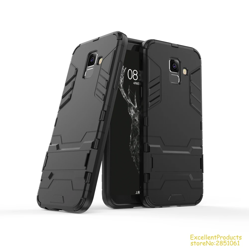 Для samsung A6 2018 Гибридный бронированный силиконовый чехол для телефона из ТПУ +