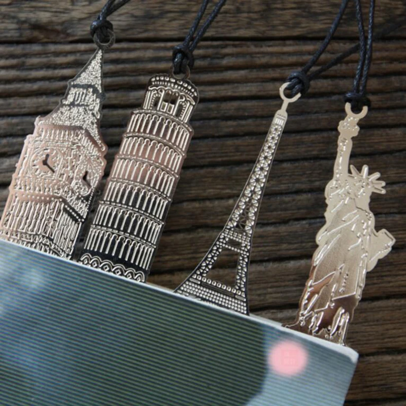 10 шт./лот новинка металлические закладки для книг детские бумажные зажимы