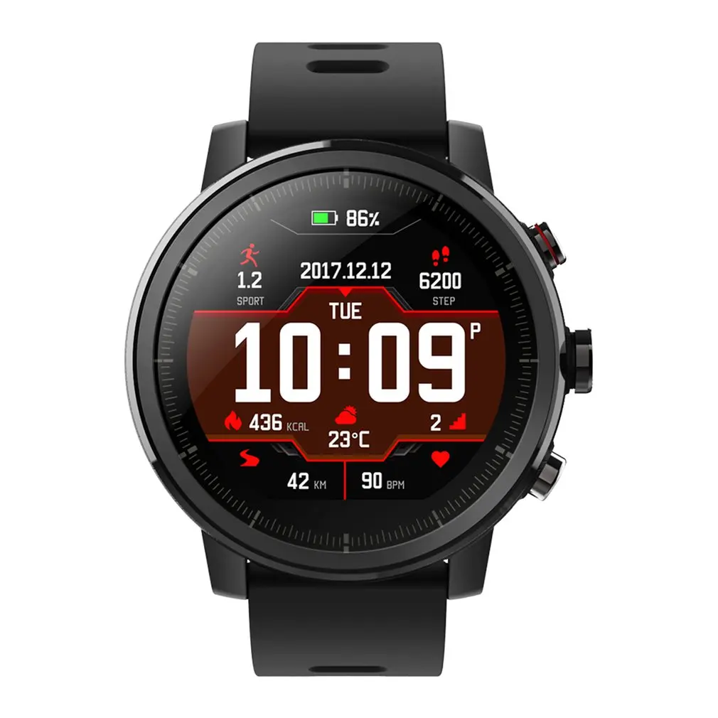 Huami Amazfit 2 умные часы Stratos Pace 2 мужские с gps Xiaomi часы PPG монитор сердечного ритма 5ATM водонепроницаемые