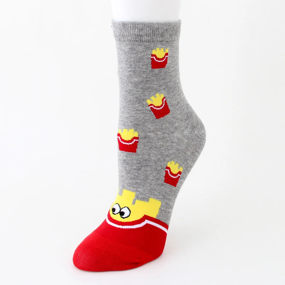PEONFLY из чесаного хлопка для женщин носки Harajuku красочный мультфильм милый