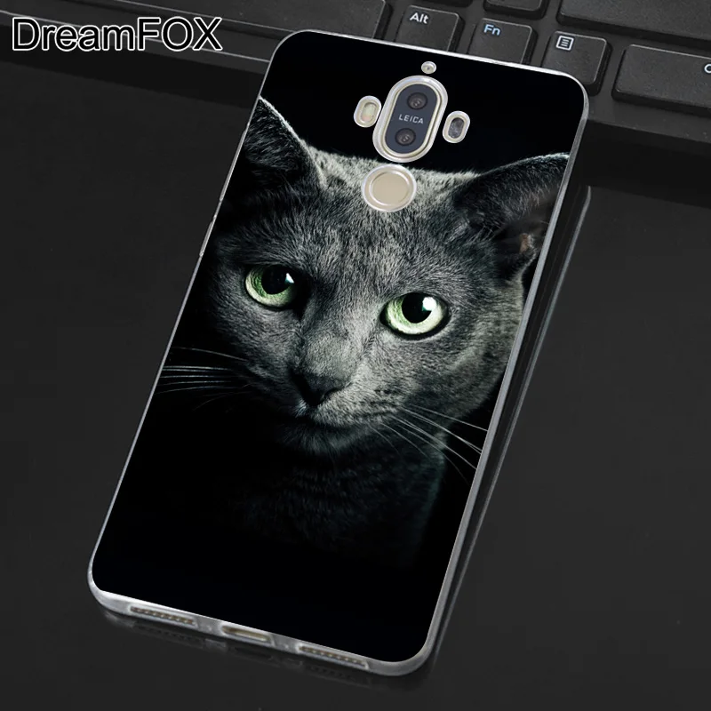 DREAMFOX L407 ацтекская Собака Сова Лев кошка волк Мягкий ТПУ силиконовый чехол для huawei