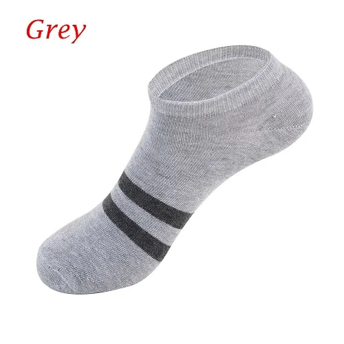 grey Socks 4 стиля, 1 пара, летние носки-башмачки унисекс, мягкие низкие повседневные хлопковые носки под лоферы, Нескользящие невидимые забавные носки, носочки, свободный размер - Цвет: grey Socks