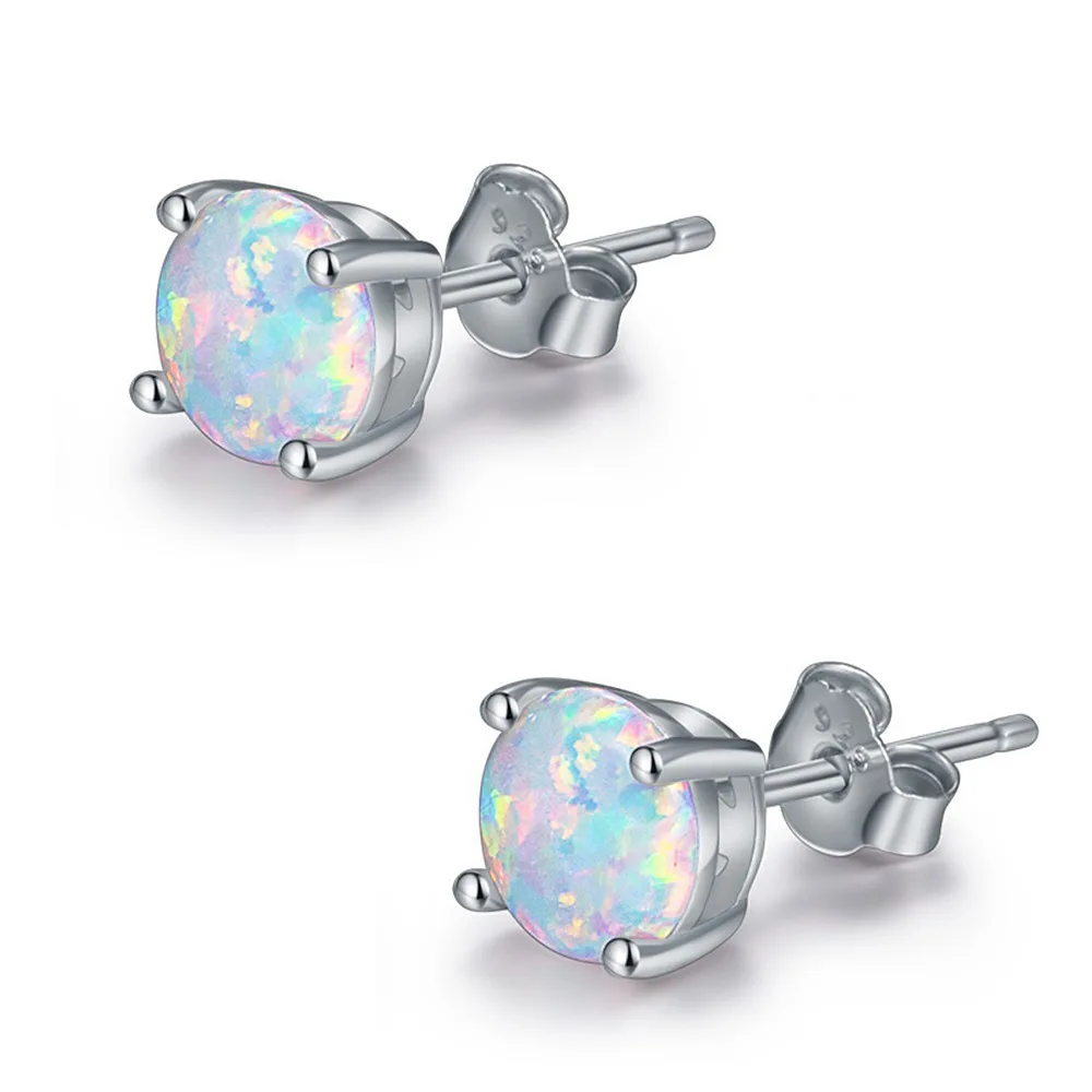 

Серьги женские из серебра 925 пробы, 6 мм