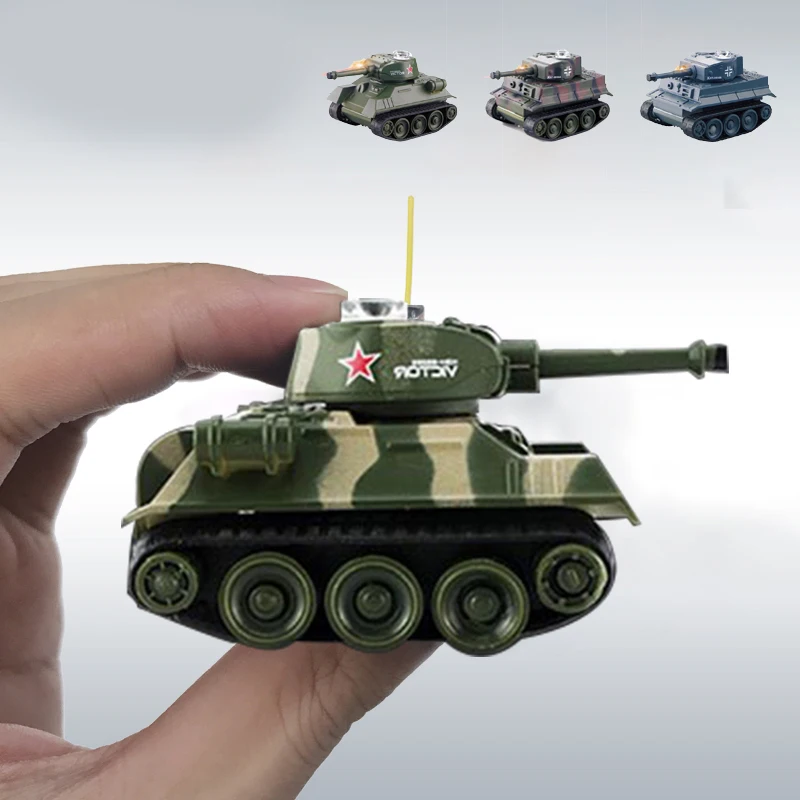 

rc tank toys for boy 1:72 kids Remote Radio Control toy radio control mini tank germany battle toy war game kit Electronic robot
