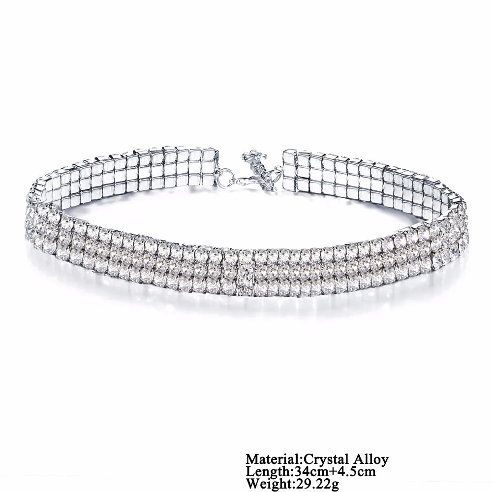 Naomy и ZP брендовые модные стразы Свадебное колье ожерелье тату для женщин