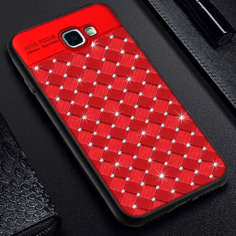 YonLinTan glitter diamond 3D coque cover case For Samsung galaxy J5 prime j7 j7prime on luxury back Phone cases |
