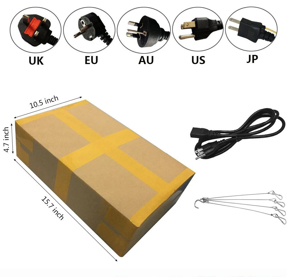 Светодиодная лампа полного спектра для выращивания растений 4 шт./лот 1000 Вт|led grow
