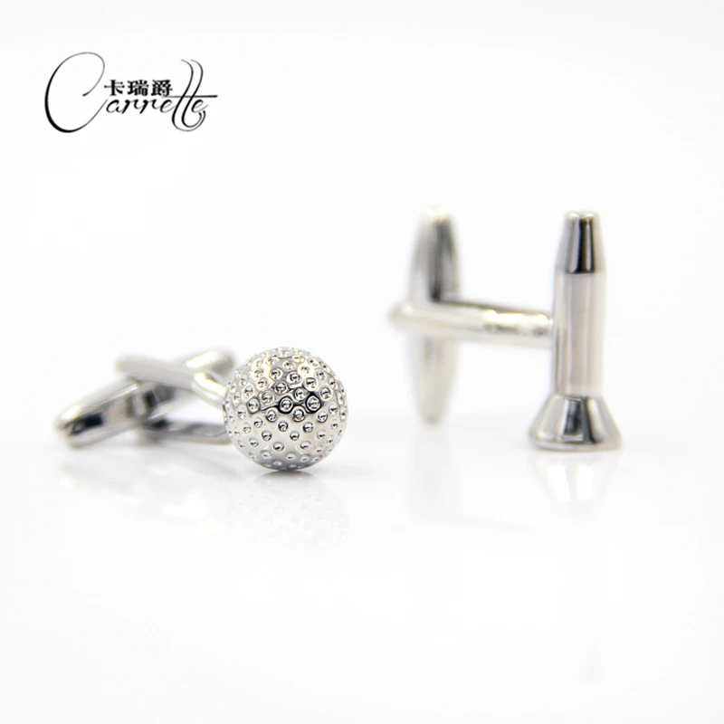 Мужские высококачественные металлические французские запонки в стиле