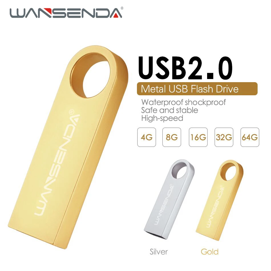 Wansenda мини USB флеш накопитель 4 ГБ 8 16 32 64 ГБ|USB флэш-накопители| |
