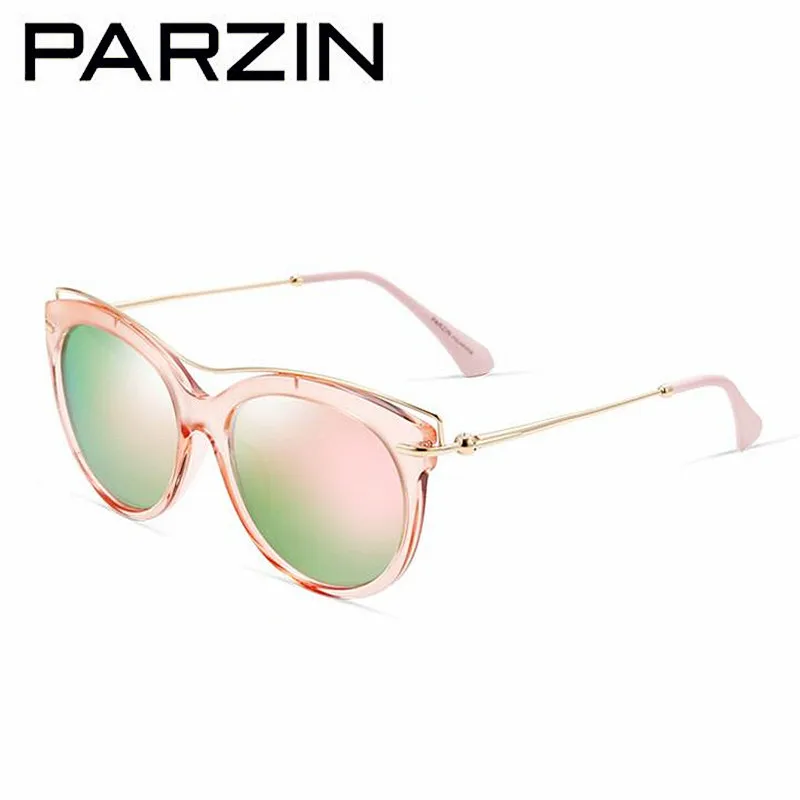 PARZIN Colorful Vintage Polarized Sunglasses Women Sun Glasses Female TR90 Luxury Ladies Shades Driving Packing Box 9827|sun glasses female|driving