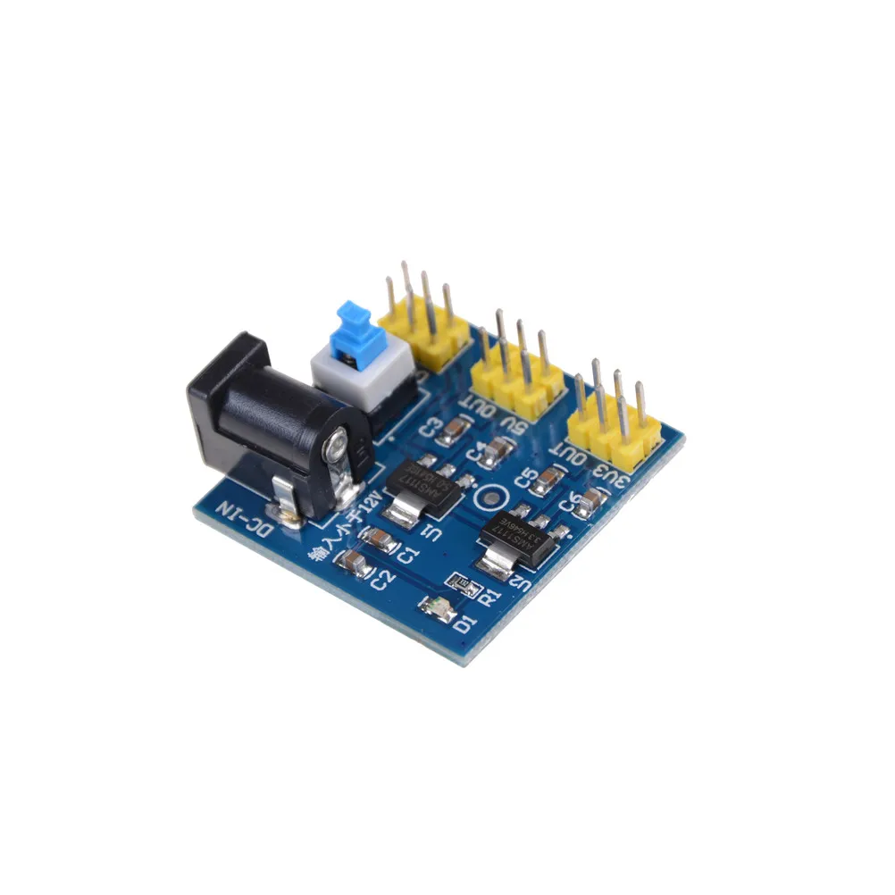 Фото 1 шт. DC-DC 12V постоянного тока до 3 V 5V Шаг вниз Питание модуль Мульти Выходное 1 шт. DC-DC 12V постоянного тока до 3 V 5V Шаг вниз Питание модуль Мульти Выходное