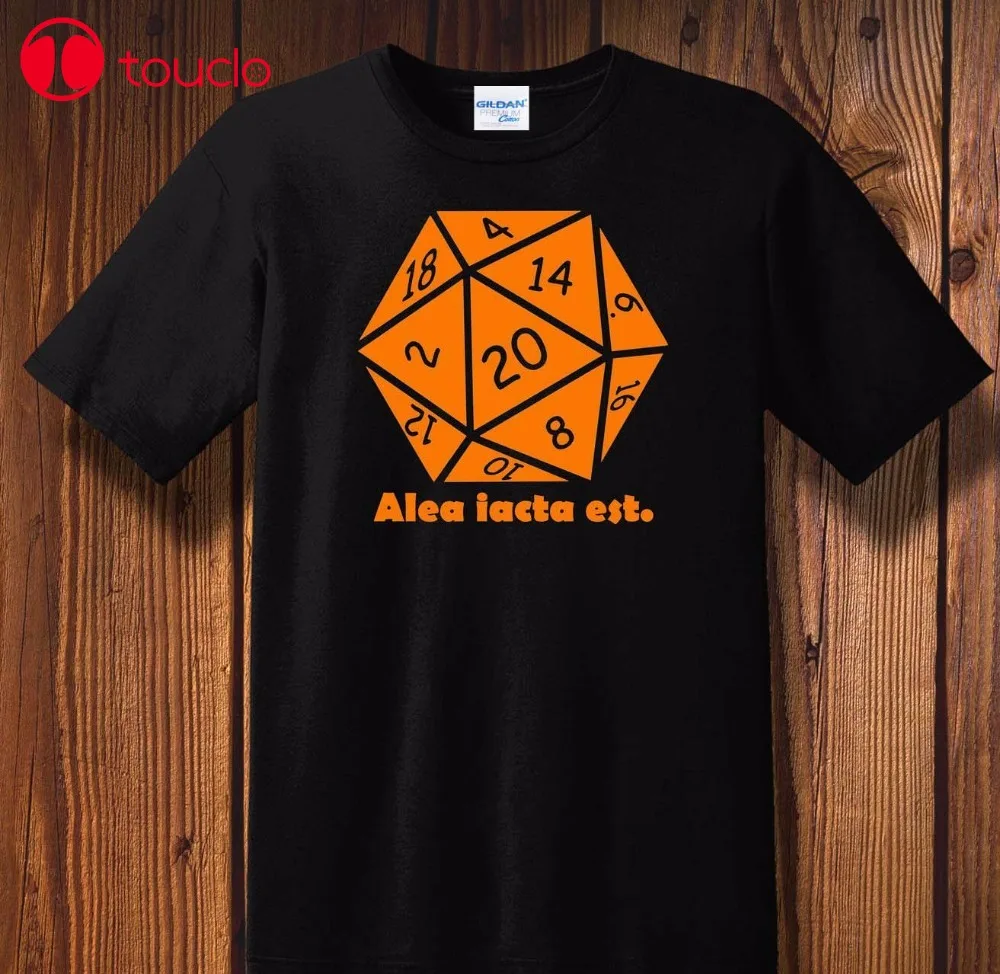 Популярная футболка Alea Iacta Est Fun Geek Nerd Cube Rollplay D & Tabeltop Pen Papercustom свитер 2019|Мужские