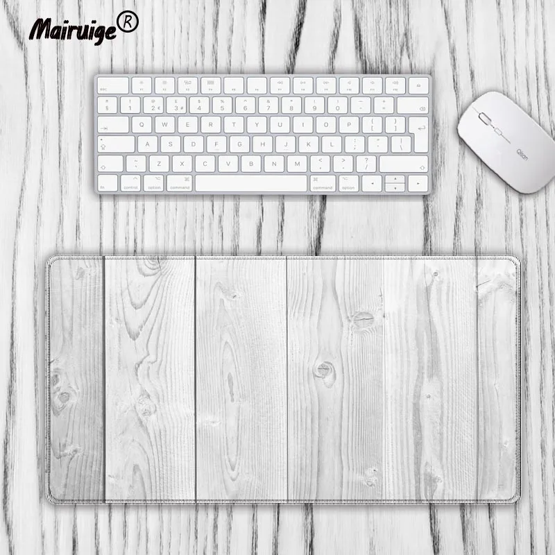 Цветной деревянный Персональный Игровой Коврик для мыши большого размера ПК