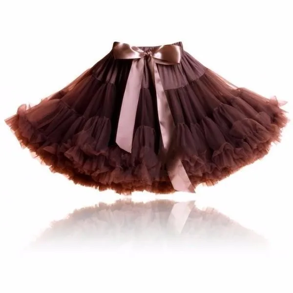 Двойная юбка пачка для девочек подростков длинная фатиновая женщин вечерняя