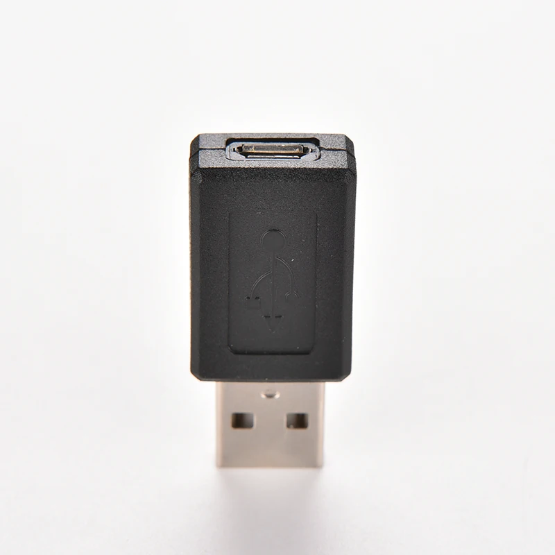 1 шт. Черный твердый USB 2 0 A штекер к Micro B Женский M/F адаптер 5 Pin разъем конвертера |